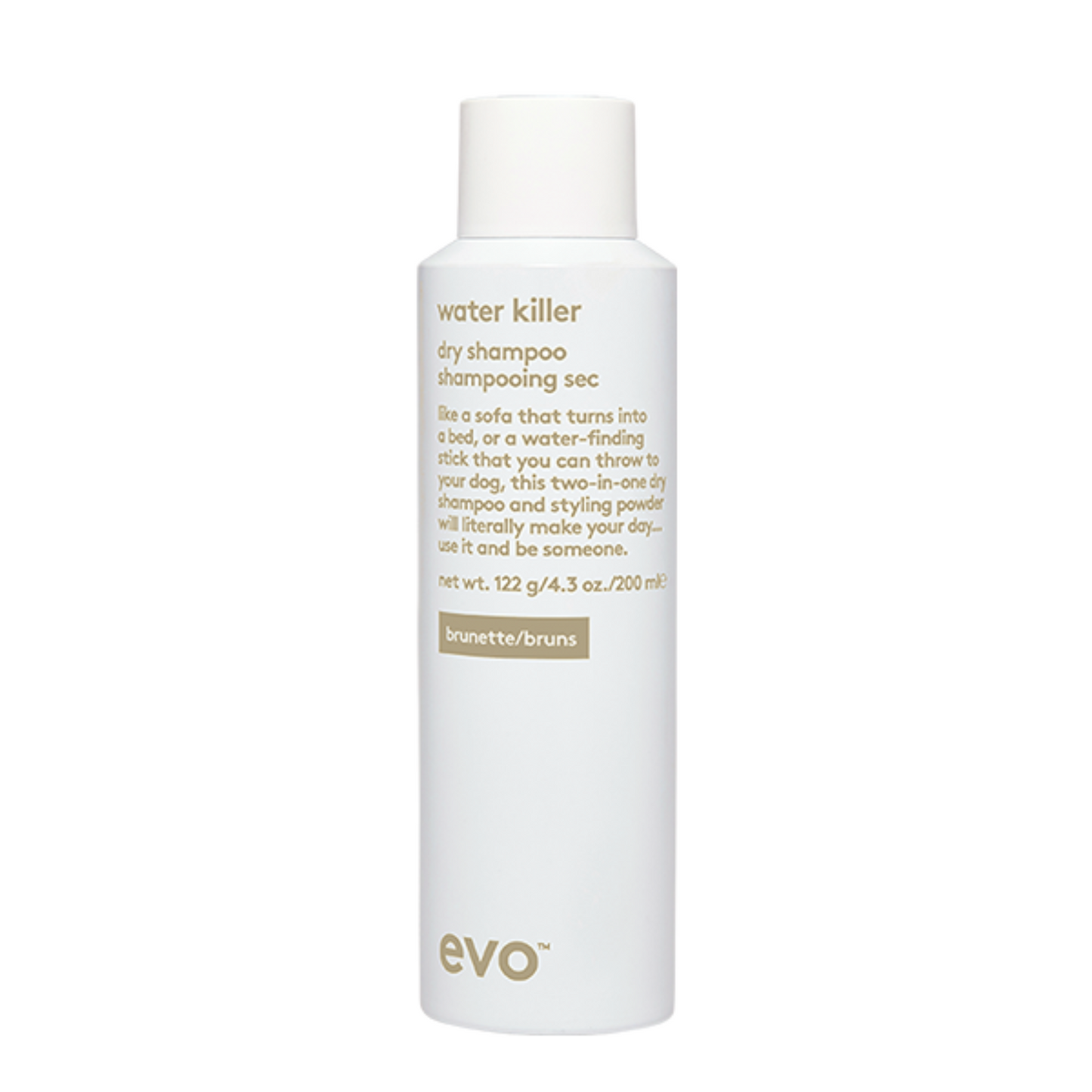 Water Killer Brunette Dry Shampoo 200ml