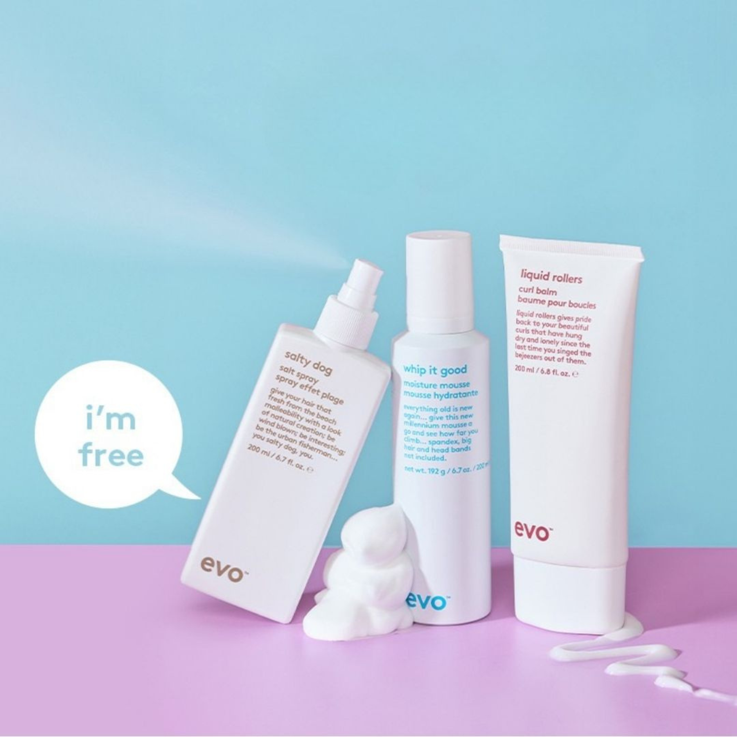 Evo Products Liquid Rollers, Whip it Good and Free Salty Dog