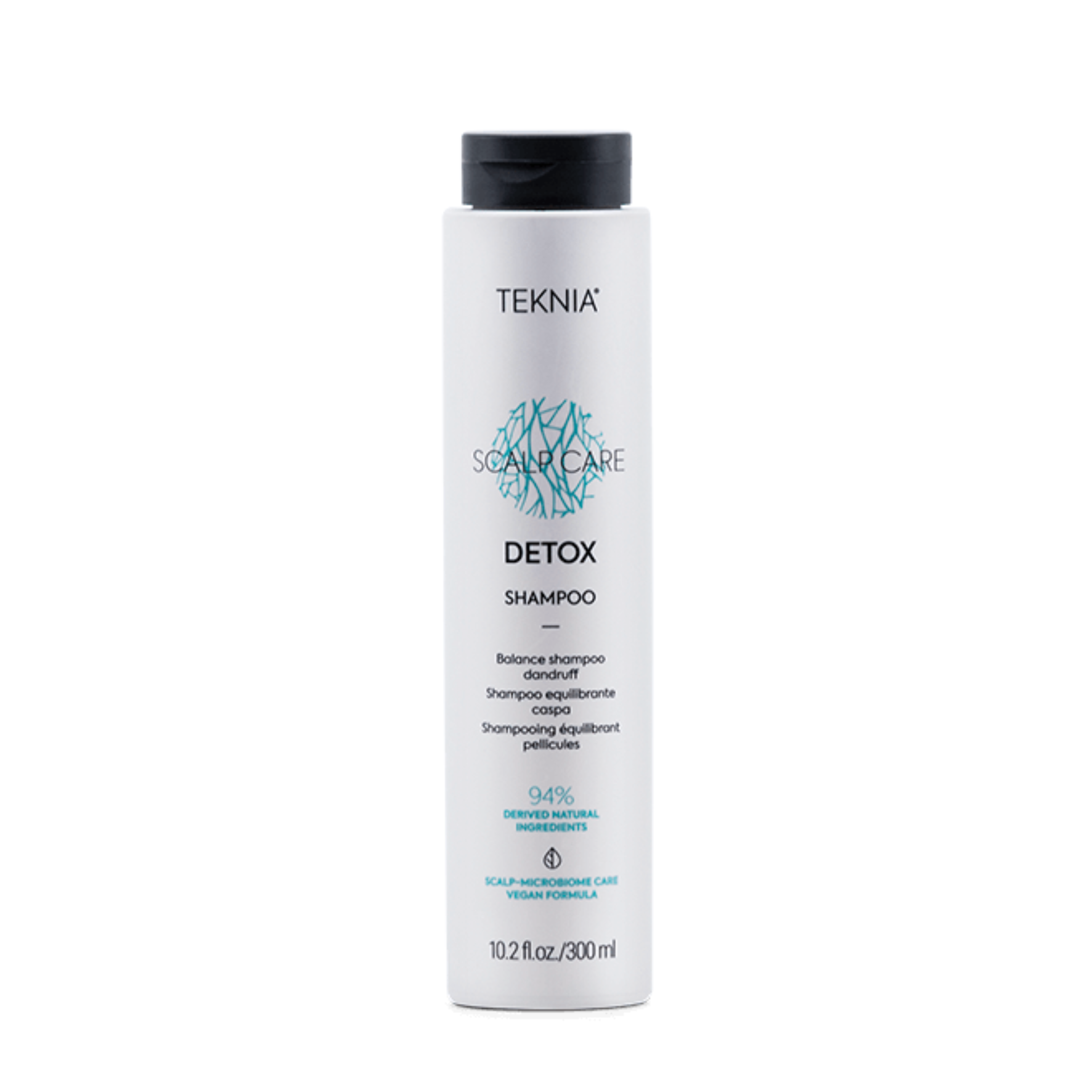 Teknia Detox Shampoo bottle on a white background
